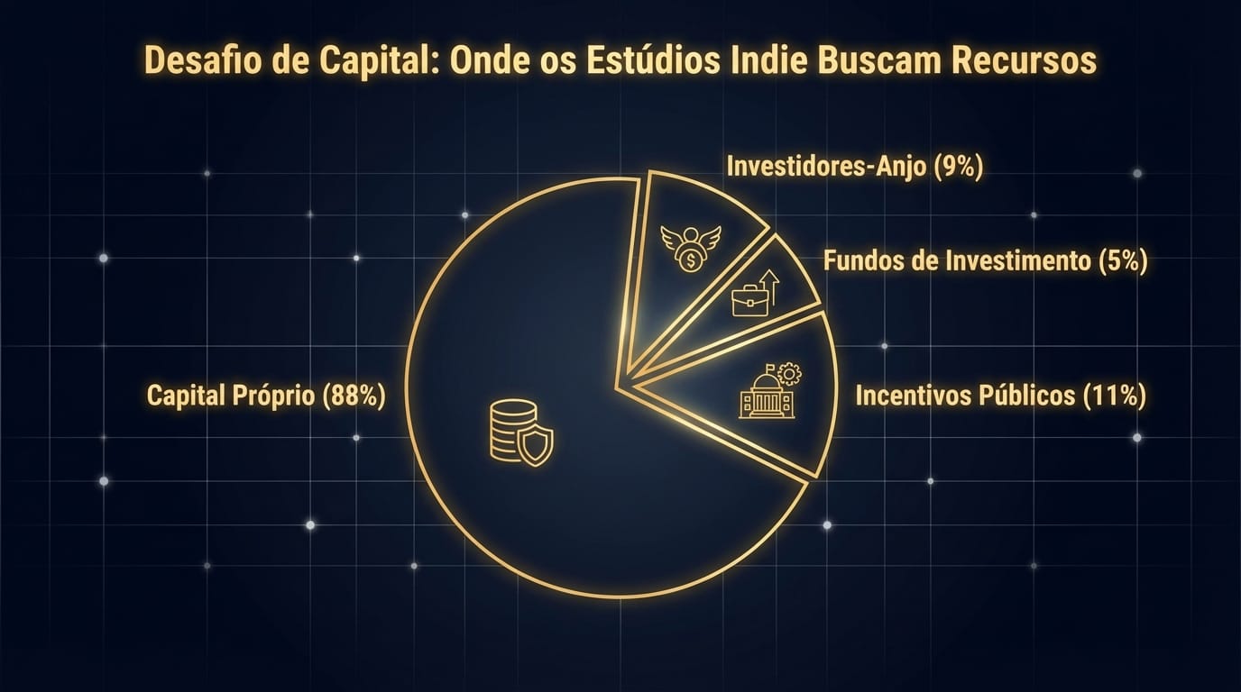 Gráfico de Fontes de Financiamento