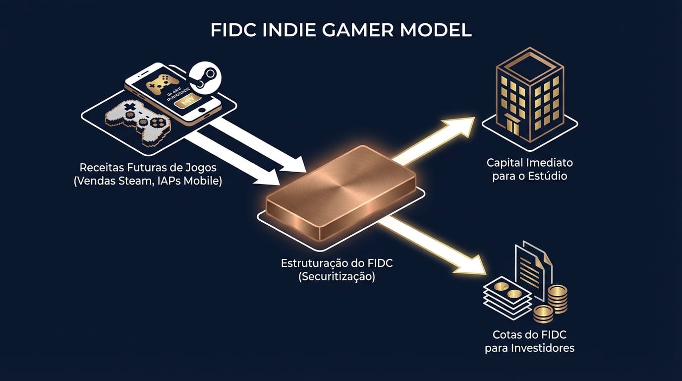 Diagrama de Fluxo do FIDC Indie Gamer