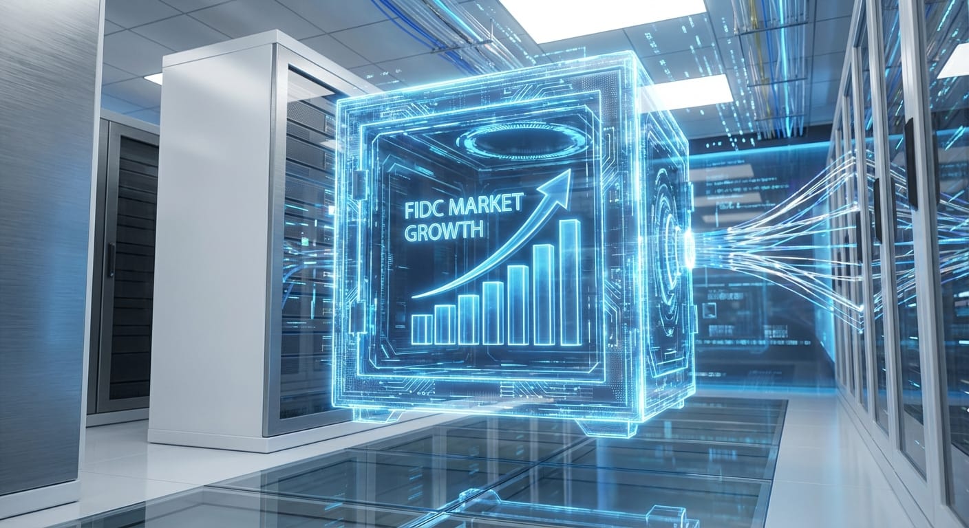 Cofre digital representando a segurança da computação confidencial